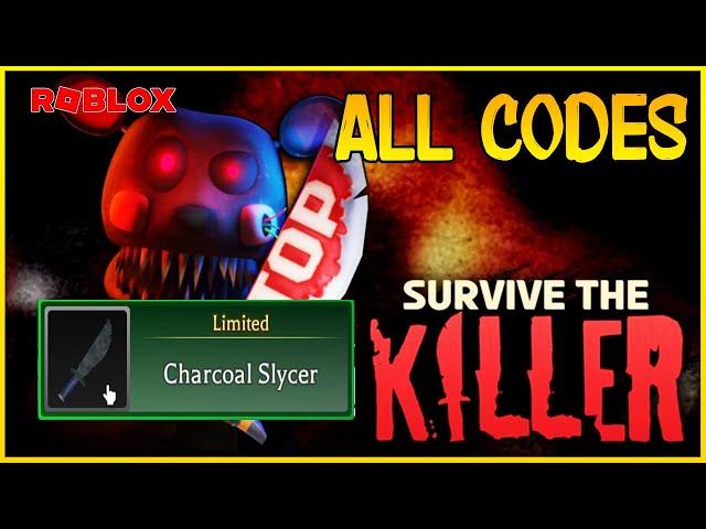 NEW CODEALL WORKING CODES for  SURVIVE THE KILLER  Roblox 2024  Codes for Roblox TV