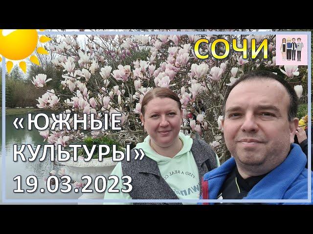 Прогулка в парке "Южные культуры" 19.03.2023 года