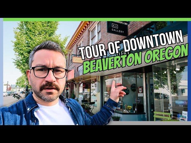 Downtown Beaverton Will SURPRISE You!!! [Beaverton Oregon Vlog Tour]