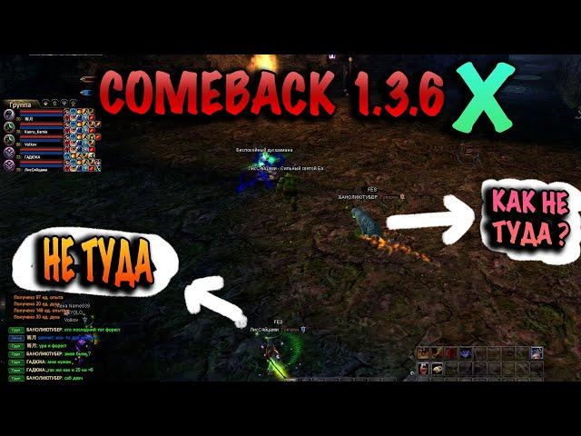 ШОК! Настоящие игроки comeback pw 1.3.6x