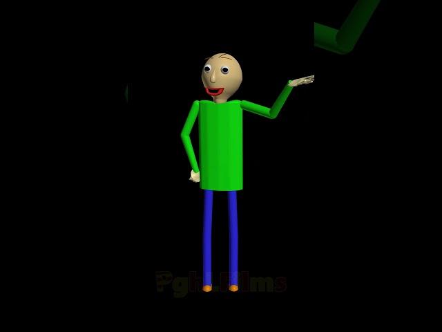 I animated Baldi with extra keyframes. #baldisbasics #pghlfilms