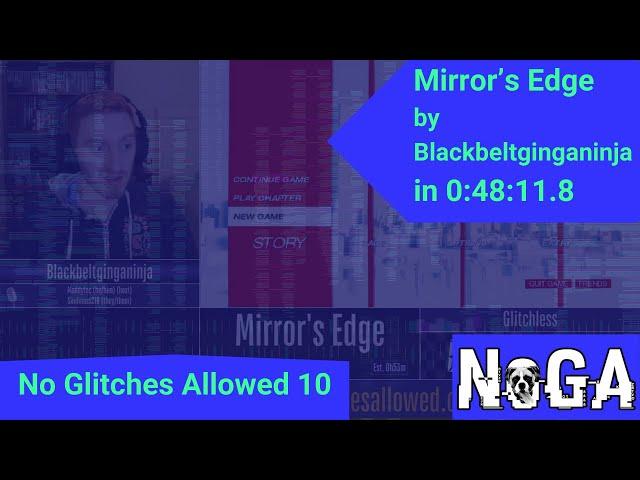 No Glitches Allowed 10 - Mirror's Edge - Glitchless by Blackbeltginganinja