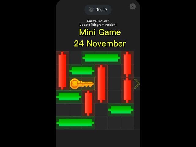 Mini Game Today 24 November Hamster Kombat How To Solve Mini Game Puzzle in Hamster Kombat ()SOLVED