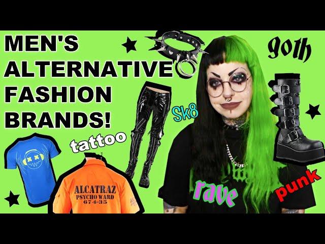 MEN'S ALTERNATIVE FASHION STORES *goth*punk*street*rave*plus*grunge* // Emily Boo