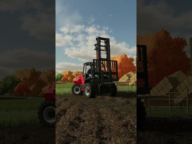 loader / погрузчик: Manitou V50-4.#FarmingSimulator22#FS22#Shorts