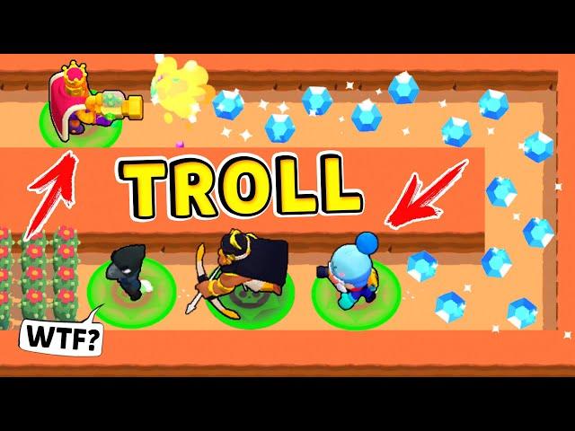 Рико ТРОЛЛЬ vs НУБЫ -100 IQ !! Смешные Моменты Brawl Stars #60