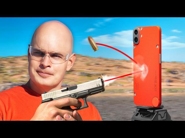 We built a BULLETPROOF phone for JerryRigEverything