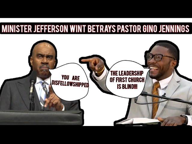 Pastor Gino Jennings Disfellowshipped Minister Jefferson Wint. A Must Watch!!! 