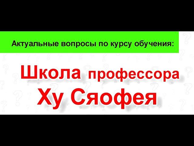 Школа профессора Ху Сяофэя, в сотрудничестве с  Ассоциацией Даоинь и доктора Бутримова, в России.