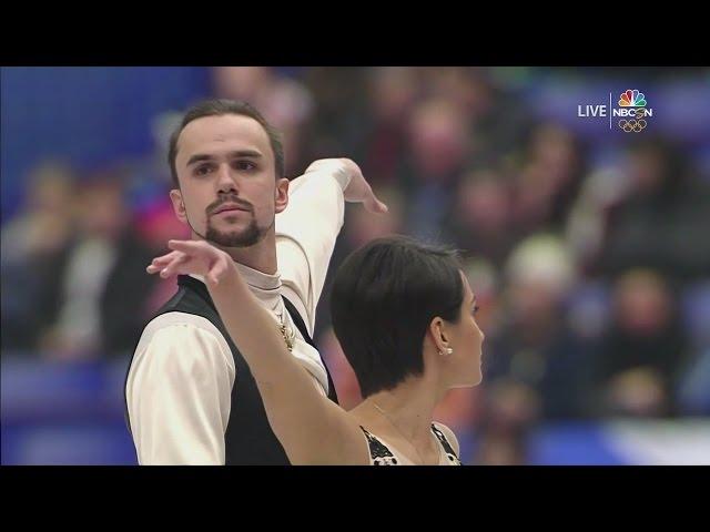 2017 Europeans - Stolbova / Klimov SP NBCSN HD