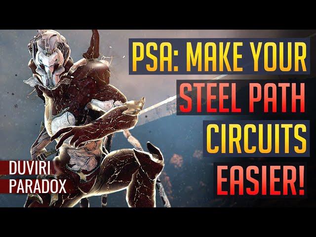 Warframe | PSA: Make Your SP Circuit Farm Easier! | Duviri’s Paradox