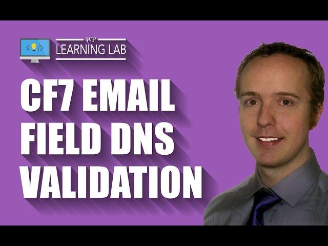 Contact Form 7 Email Validation Using DNS Verification | Contact Form 7 Tutorials Part 12