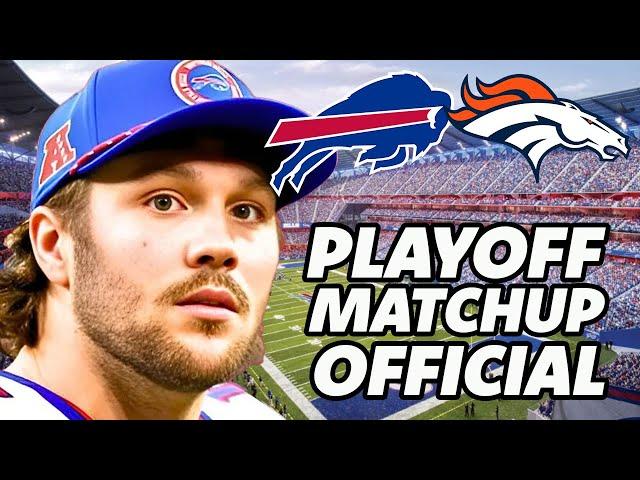 It's OFFICIAL: The Buffalo Bills will face the Denver Broncos in the NFL Playoffs