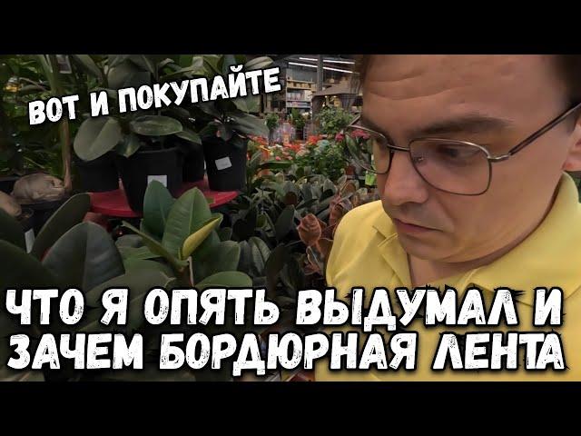 Влог. Поехал в OBI, рассада для дачи. Что я придумал и зачем мне бордюрная лента?