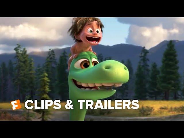 The Good Dinosaur ALL Clips + Trailers (2015) | Fandango Family