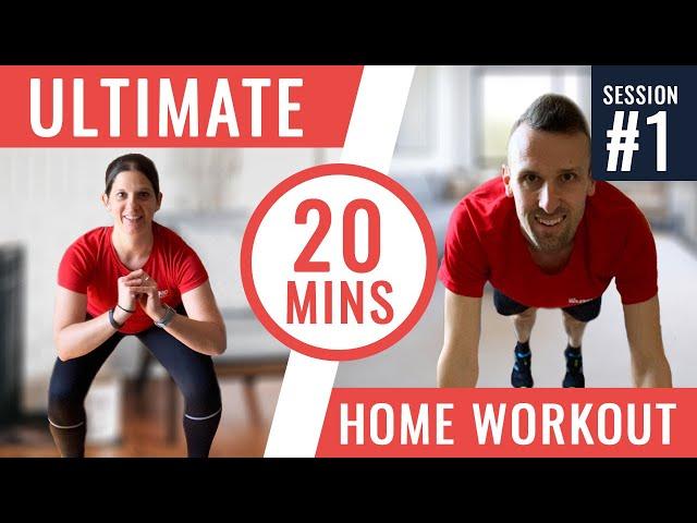 Home Workout Routine for Runners | Follow Along Session 1 | No Equipment Strength Training