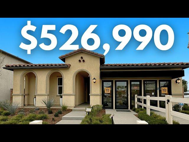 TOURING NEW CONSTRUCTION HOMES | Living in Southern California under $530,000  |Homeland,CA