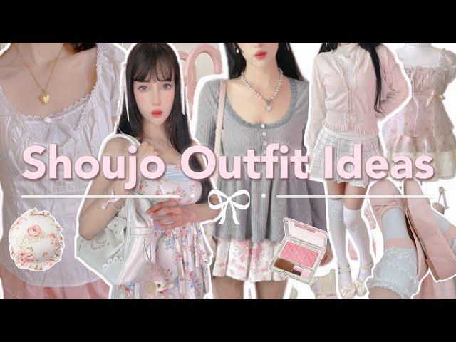 Shoujo Anime Girl Outfit Ideas + style guide  lookbook