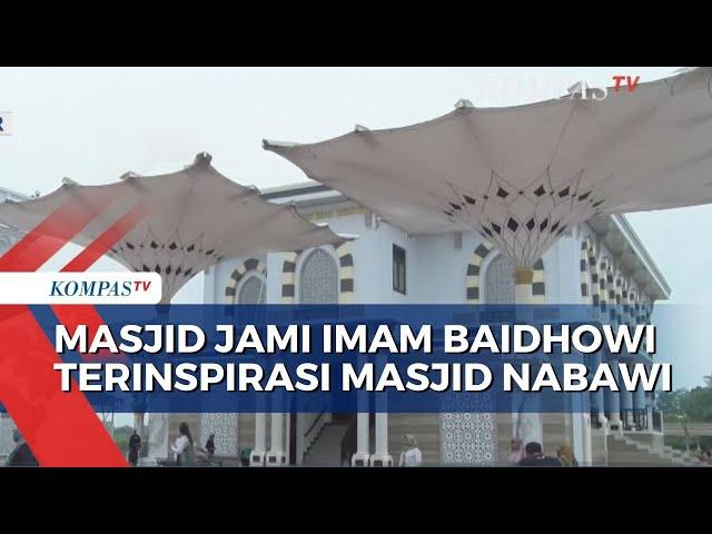 Unik! Kota Kediri Punya Masjid Jami Imam Baidhowi Mirip Masjid Nabawi di Madinah