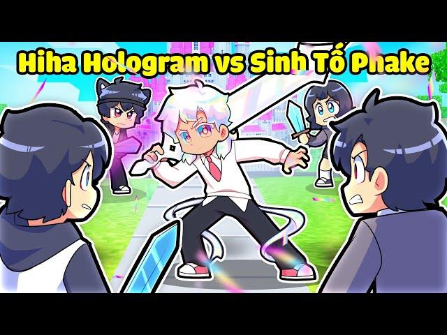 HIHA HOLOGRAM XỬ ĐẸP SINH TỐ PHAKE TRONG MINECRAFT*HIHA HOLOGRAM VS SINH TỐ FAKE 