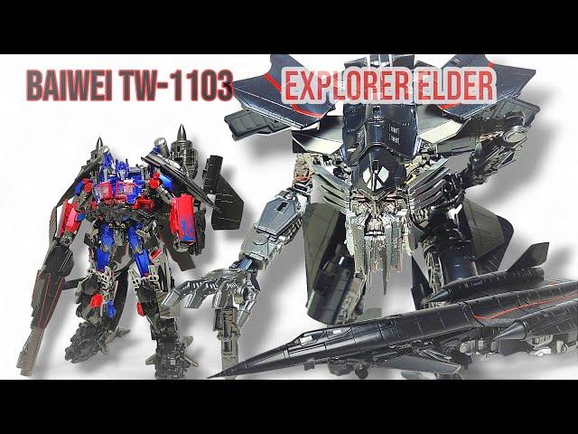 BAIWEI EXPLORER ELDER TW-1103 | TRANSFORMERS JETFIRE STUDIO SERIES KO | REVENGE OF THE FALLEN