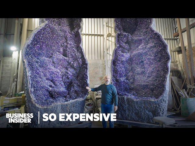 How Miners Find, Cut, And Transport The Most Expensive Amethysts In The World | So Expensive