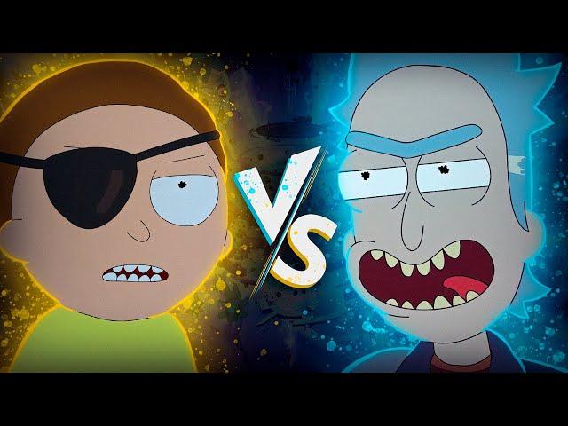 PRIME RICK VS EVIL MORTY - WHO WILL WINNER?! (eng sub)