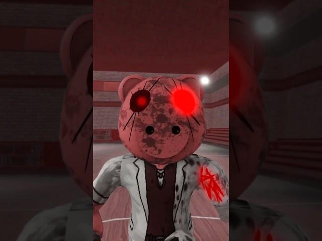 ROBLOX PIGGY REBOOTED JUMPSCARE The Scientist red #shorts