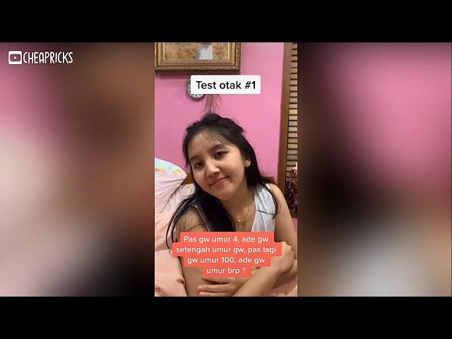 TEST OTAK ADIK YANG VIRAL DI TIK TOK