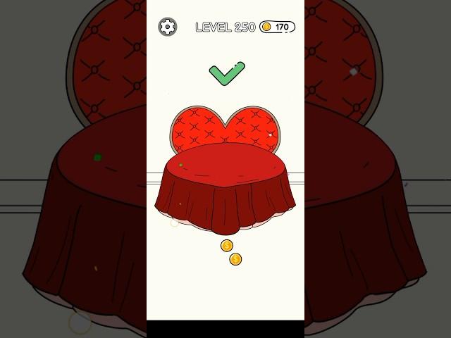 Draw story 250 level । complete ।। draw love story ️।। Dop 3 game video। mom dad।  #story #shorts
