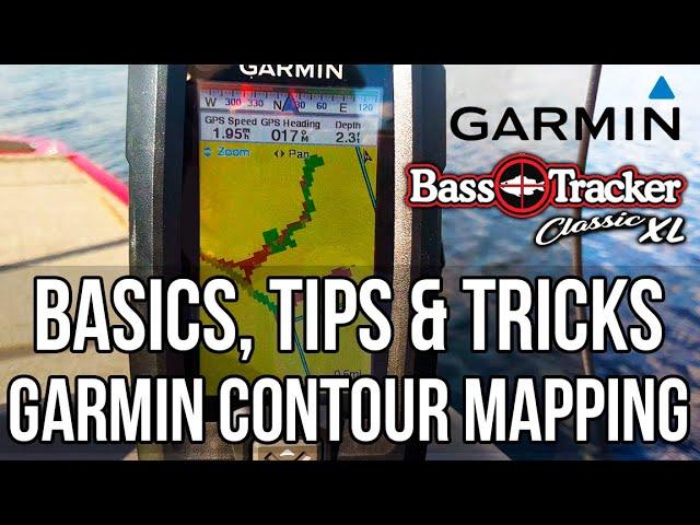 Garmin Striker Plus - Contour Mapping - Basics, Tips & Tricks (2020 Bass Tracker Classic XL)