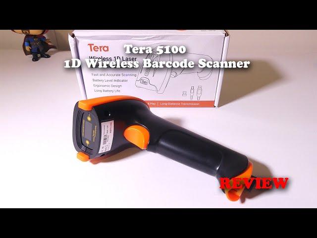 Tera 5100 1D Wireless Barcode Scanner REVIEW