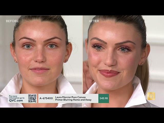 Laura Mercier Pure Canvas Primer Blurring Home and Away on QVC