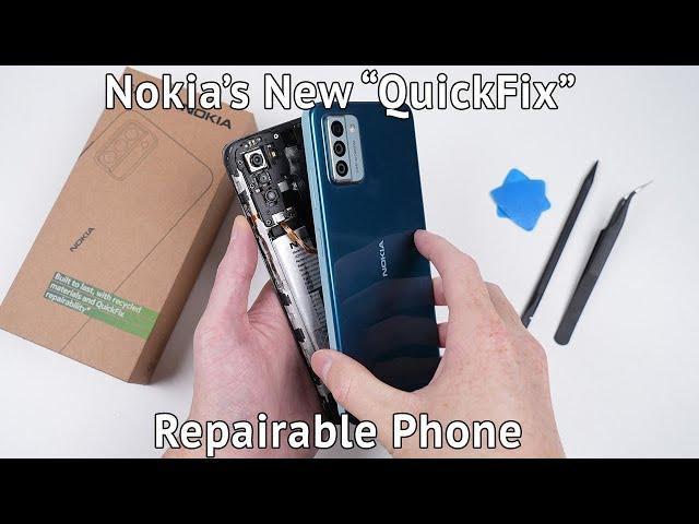 Nokia Makes Its First Repairable Phone - Nokia G22 Teardown And Repair Assessment