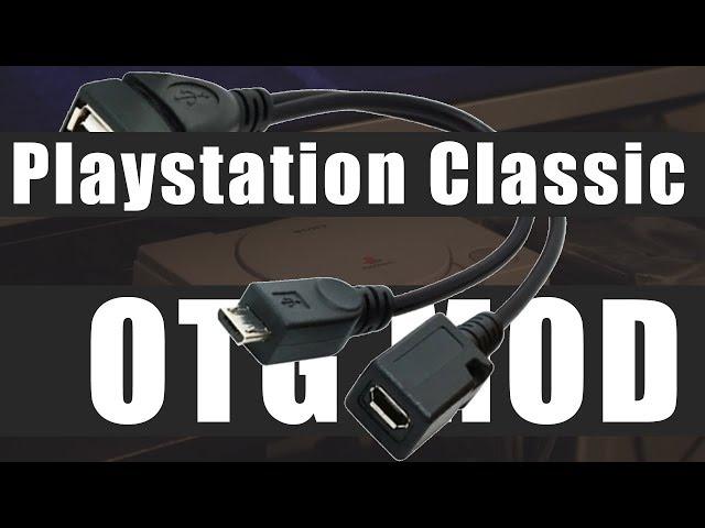 Playstation Classic "OTG Mod!!"