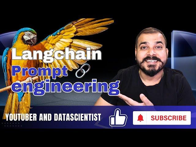 Prompt Engineering And LLM's With LangChain In One Shot-Generative AI