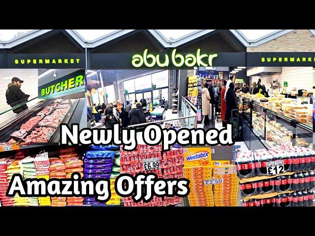 Shopping in New Opened Abu Baker Supermarket Batley | Amazing Offers in Abu Baker | Tryed Food 2 go