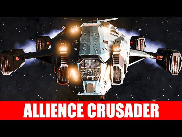 ЭТО ЧТО ЗА ИМБА !? ОБЗОР КОРАБЛЯ ALLIENSE CRUSADER Elite Dangerous 2020