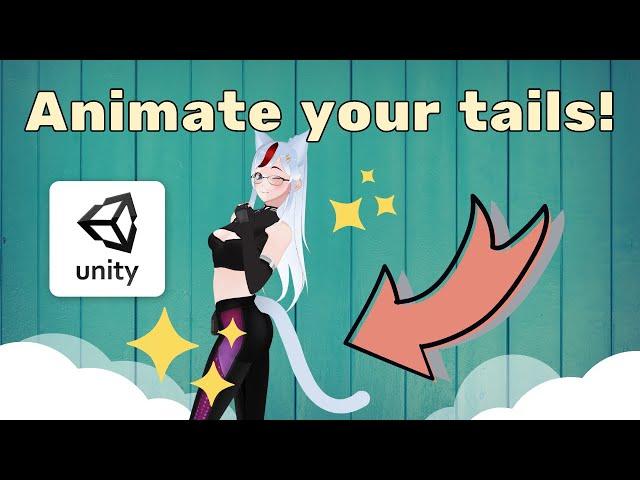 How to animate Vroid tails EASY in Unity