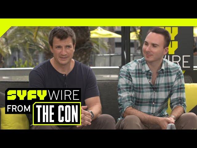 Uncharted's Nathan Fillion And Allan Ungar On Secrets Of Uncharted Fan Film | SDCC 2018 | SYFY WIRE