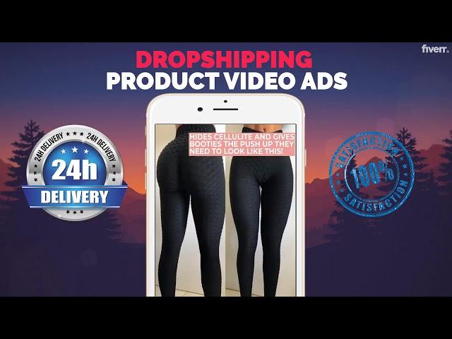 Design facebook shopify video ad for your dropshipping product - Best Short Video Ads service