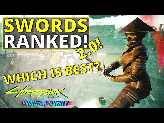 All Swords Ranked Worst to Best in Cyberpunk 2077 2.0