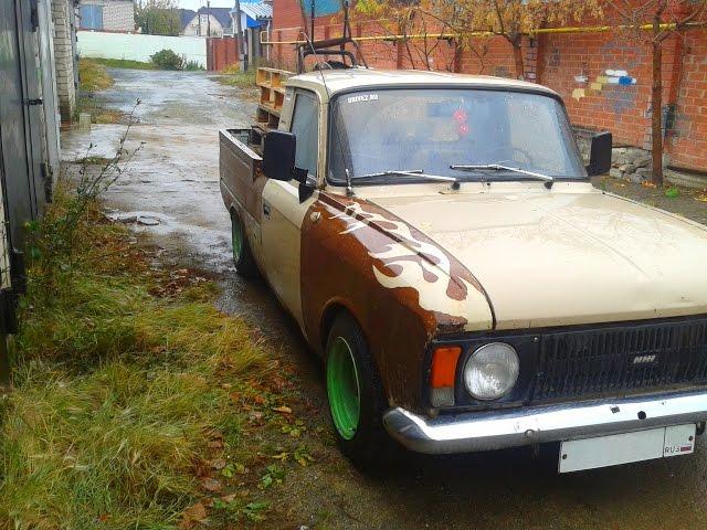 Иж 2715 Ставим заднее стекло в пикап