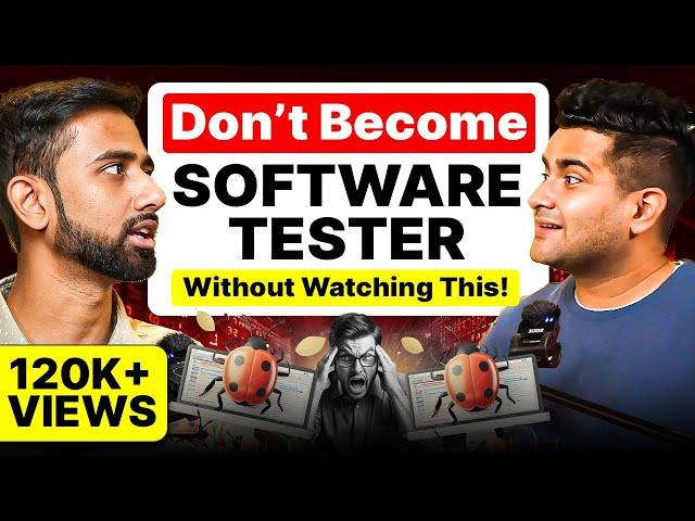 The HARSH Truth About Software Testing Jobs in 2025  SDET, QA Automation & Complete Roadmap!