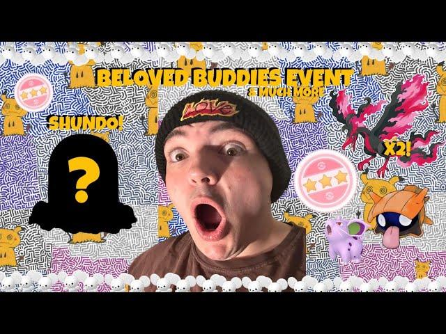 Pokemon GO Adventures - Beloved Buddies Event // WE GOT A SHUNDO!!!!