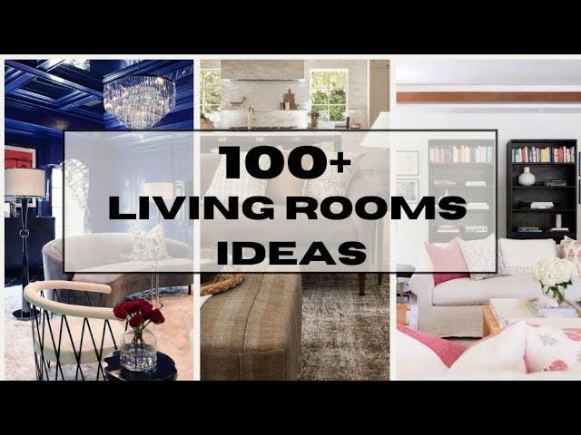 100 + Living Room Inspo Ideas |  Home Decor 101