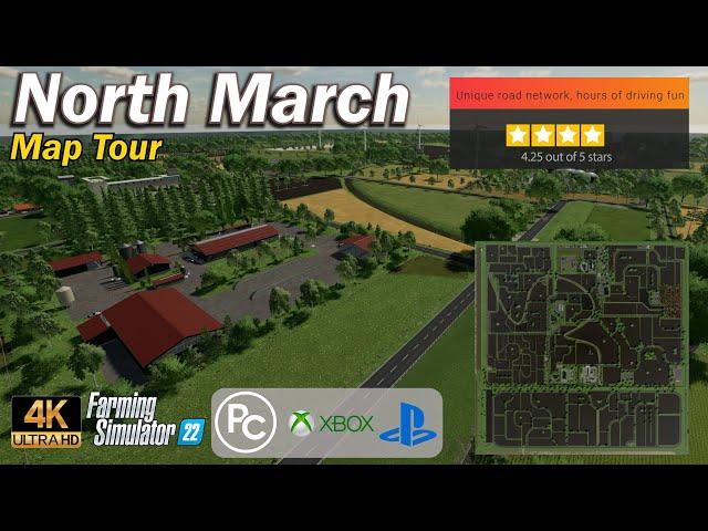 North March | Map Tour | Farming Simulator 22