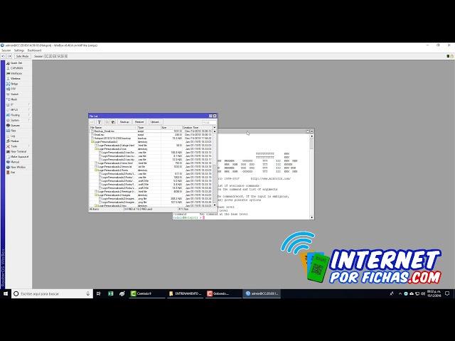 05- Backup Mikrotik - Copia de Seguridad