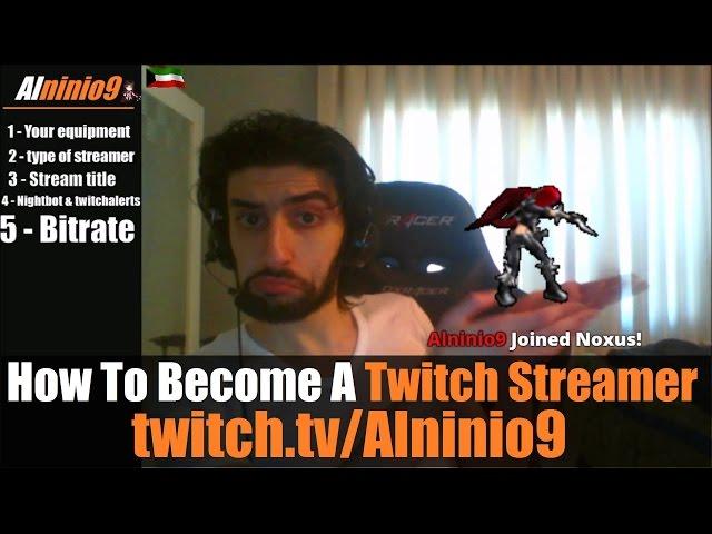 So You Want To Become A Twitch Streamer? Here's What You Need To Know..