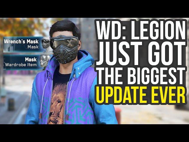 Watch Dogs Legion Update Adds Online, Single Player Missions, Masks & More (Watch Dogs Legion Online